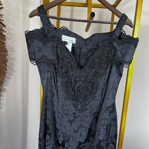 Scott McClintock Black Beaded Dress